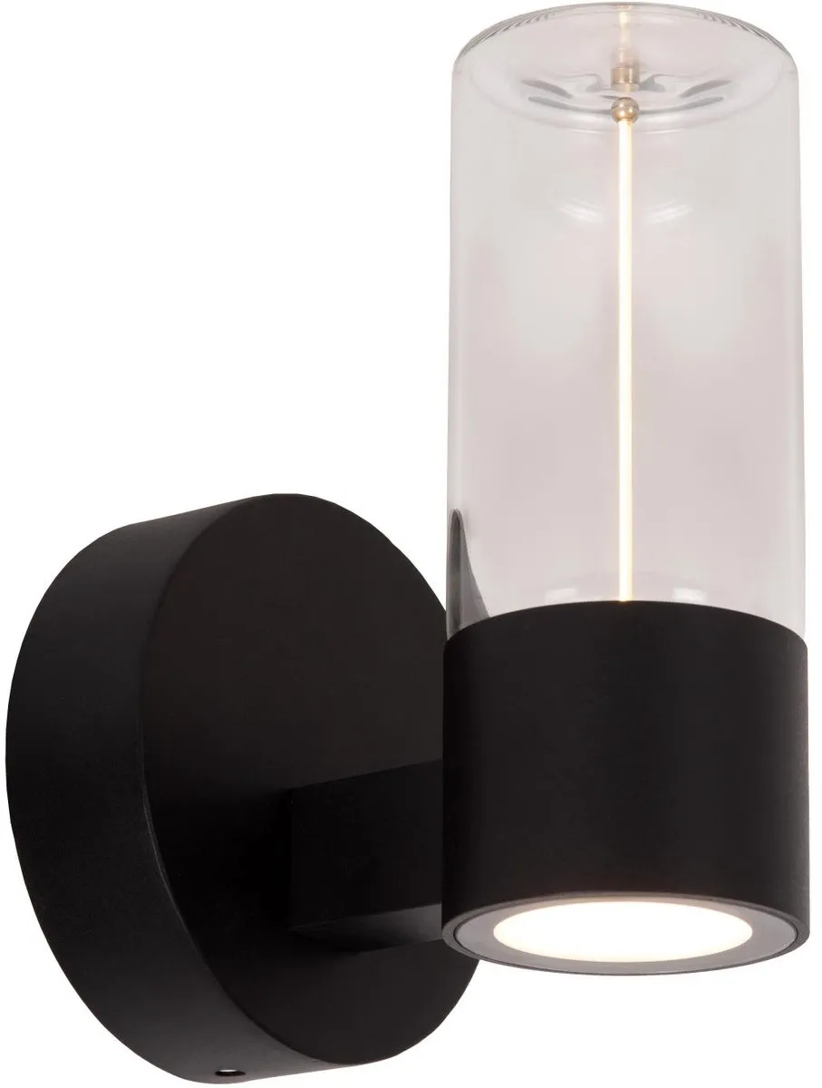Lucide Filani Wandlamp LED 6,5W 2700K - Zwart
