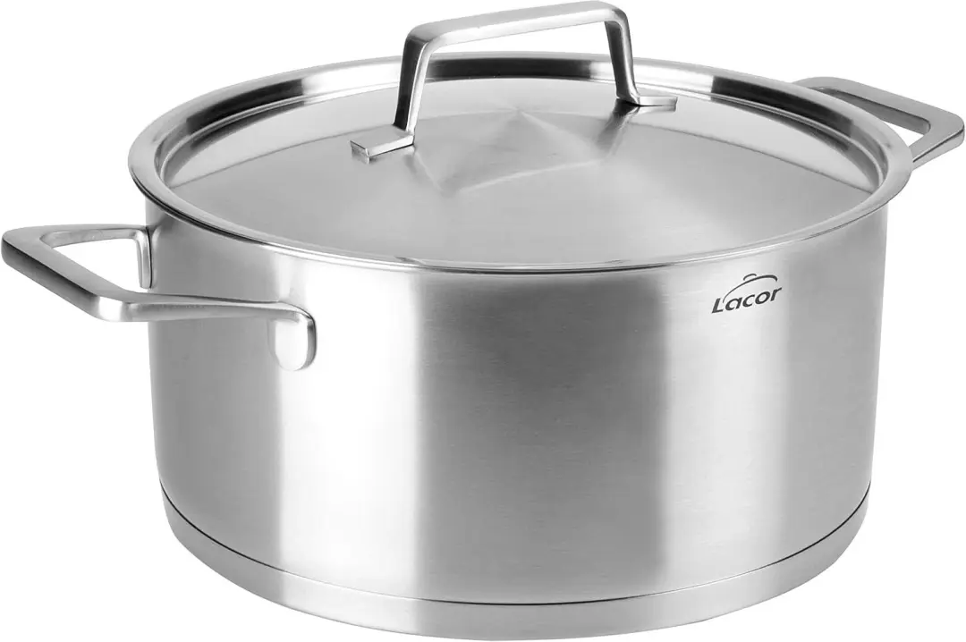 Lacor Casserole met Deksel Foodie 28x12,5 cm RVS