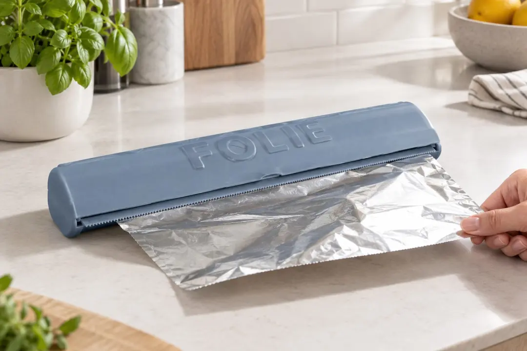 Foliehouder voor Aluminiumfolie, Vershoudfolie en Bakpapier