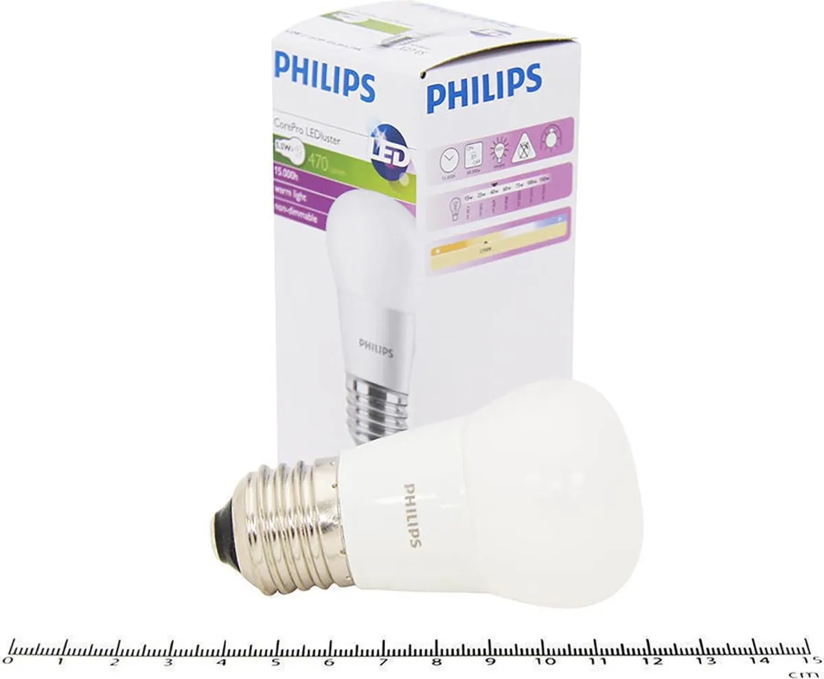 Philips Corepro LEDluster E27 Mat 5W 470lm - Zeer Warm Wit