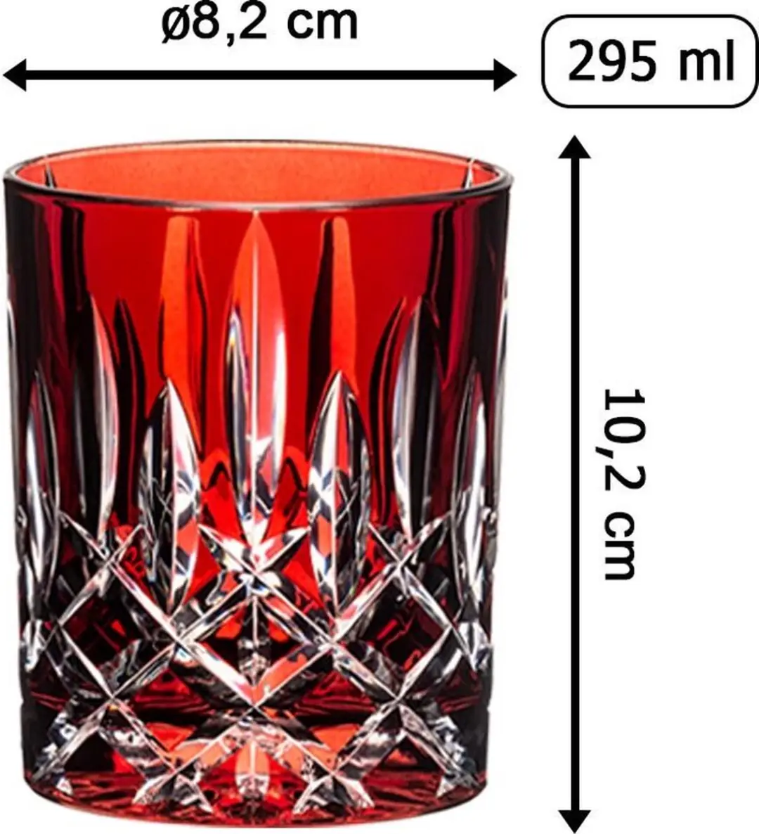 Riedel Laudon Whiskyglas Tuimelaar 1515/02 S3 R - Rood - afbeelding 6 van 6