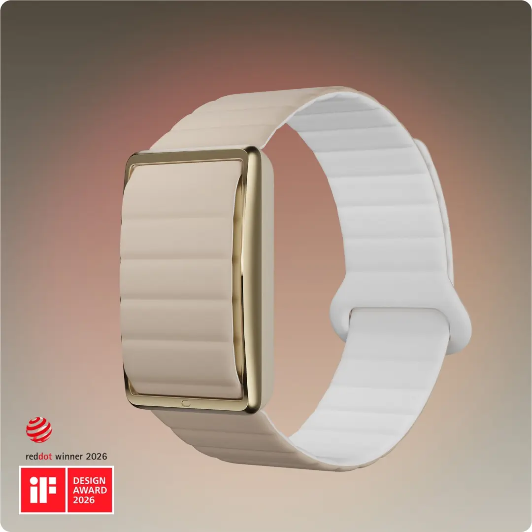 Polar Loop Health Band - Beige/Wit - S-M - afbeelding 2 van 6