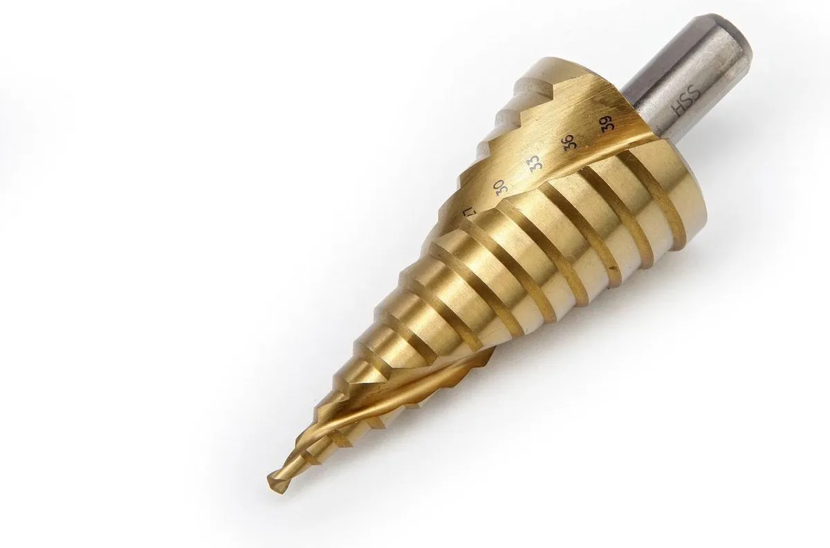 HBM 6 39mm HSS Tin Gecoate Trapgatboor