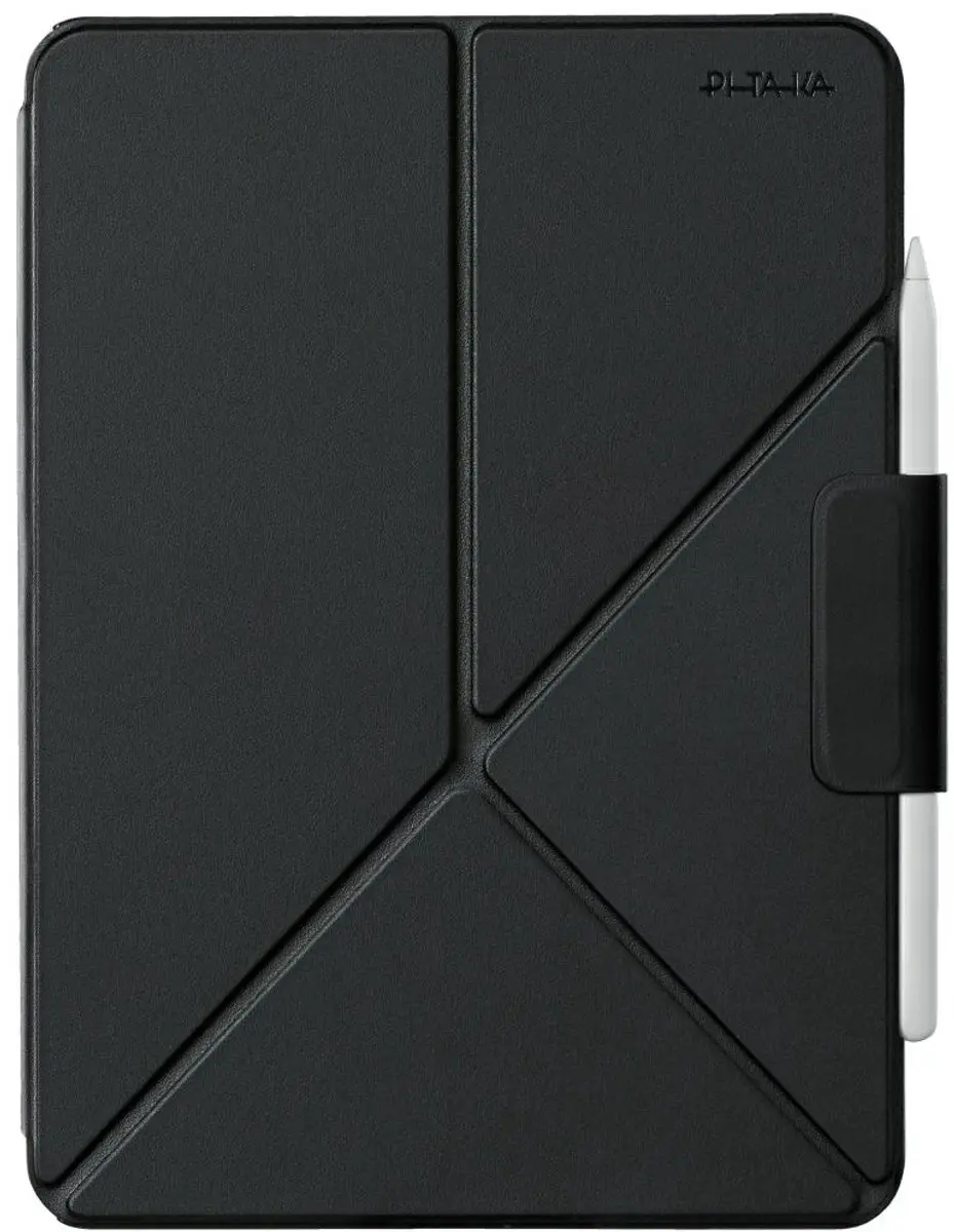 Pitaka MagEZ Folio 2 iPad Air 11 hoesje - Zwart - afbeelding 2 van 6