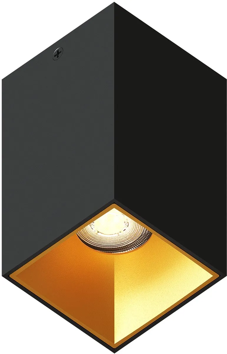 LEDVION LED Opbouwspot Vierkant 80x80mm GU10 3W