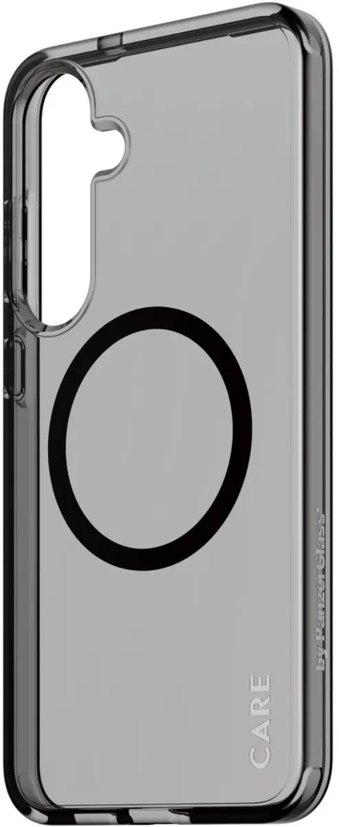 PanzerGlass CARE Flagship Urban Combat Smokey Hoesje S25+ - Zwart - afbeelding 6 van 6