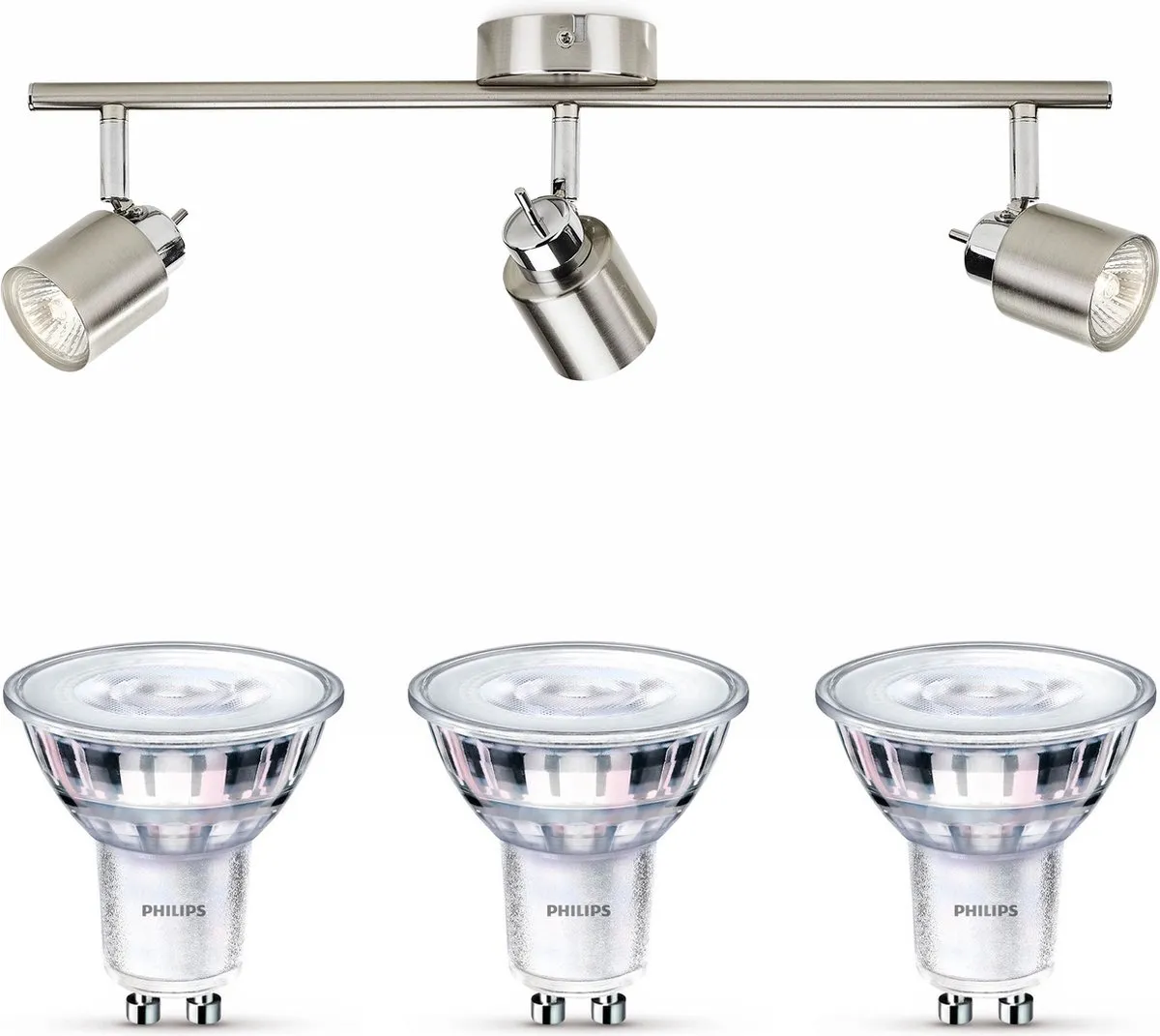 Philips Meranti Opbouwspot 3x GU10 Warmwit
