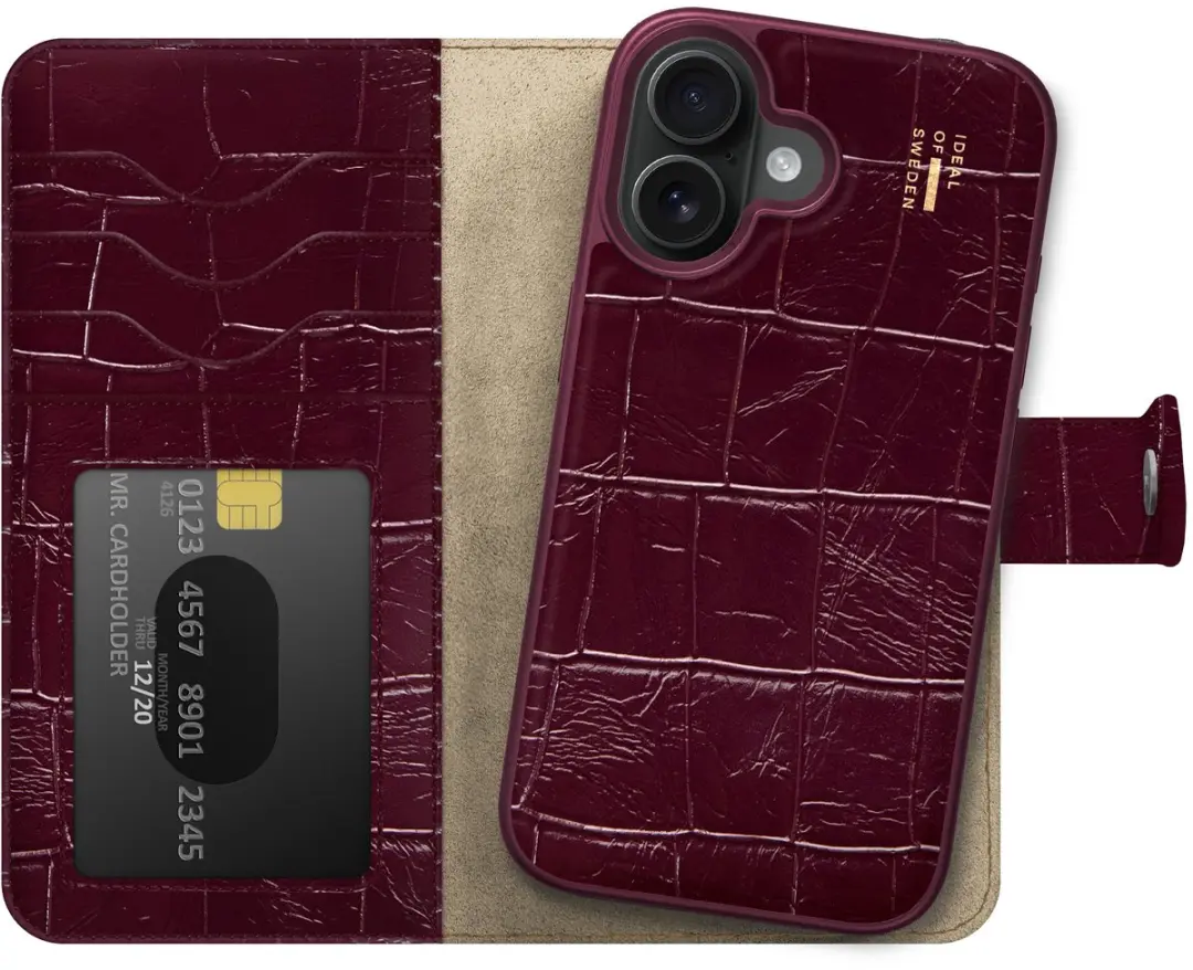 iDeal of Sweden Magnet Wallet+ Bookcase iPhone 16