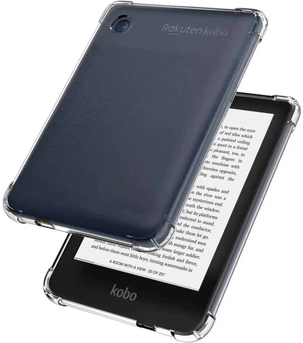 Schokbestendige TPU Hoes Kobo Clara 2E - Transparant - afbeelding 6 van 6