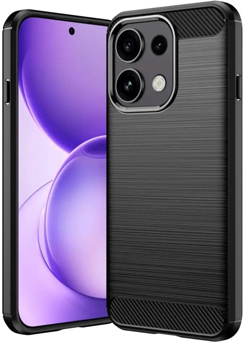 Oppo Reno 16 F Geborsteld TPU Hoesje