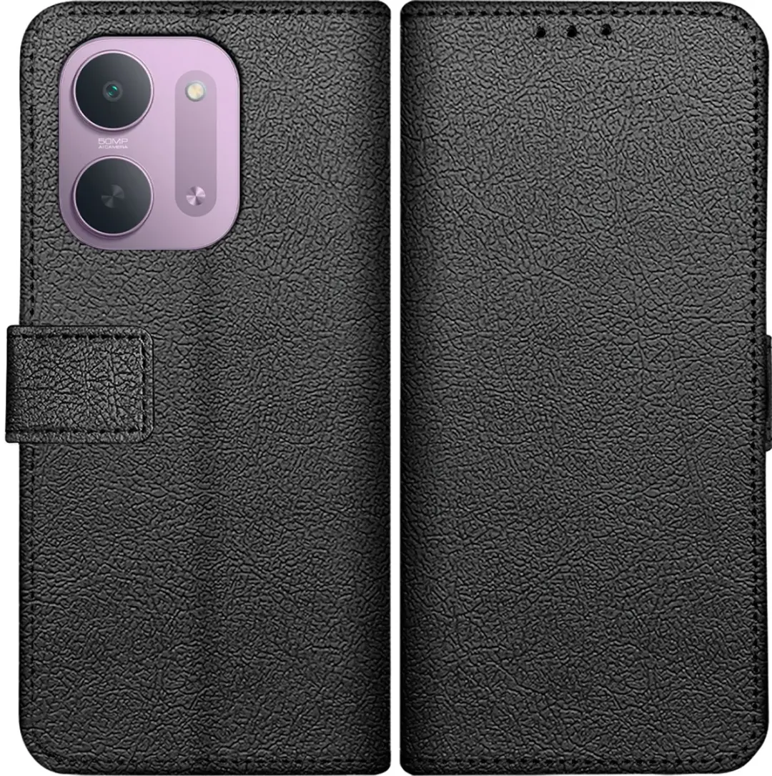 Just in Case hoesje geschikt voor XiaomI Redmi 17C (4G) Hoesje met Pasjeshouder