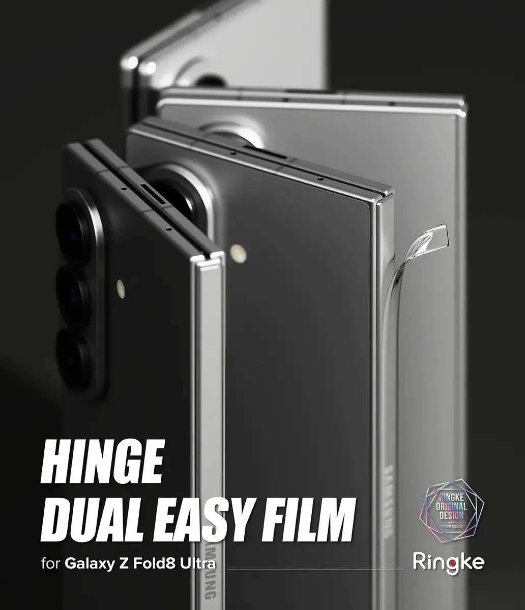 Ringke Hinge Easy Film Samsung Galaxy Z Fold 8 Ultra - 2-Pack - afbeelding 4 van 6