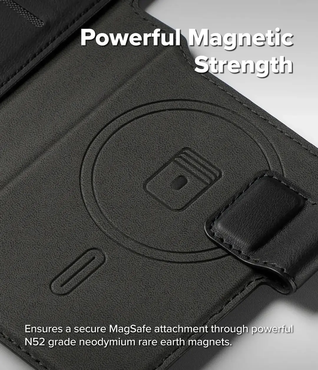 Ringke Folio Grip Wallet Magnetic Hoesje iPhone 17 Pro - afbeelding 2 van 6