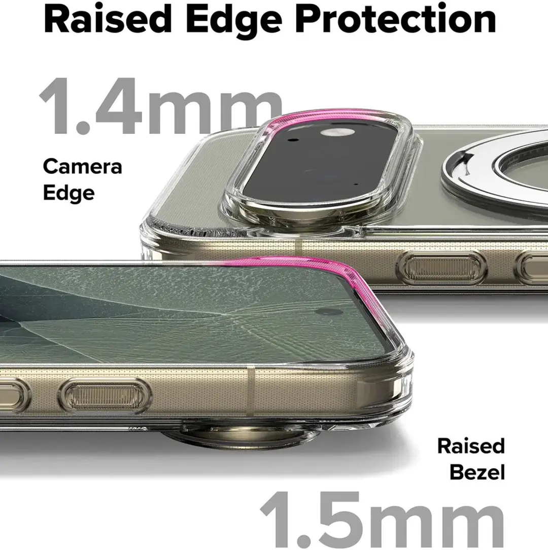 Ringke Fusion Ring hoesje Google Pixel 11 Pro - MagSafe - Transparant - afbeelding 6 van 6
