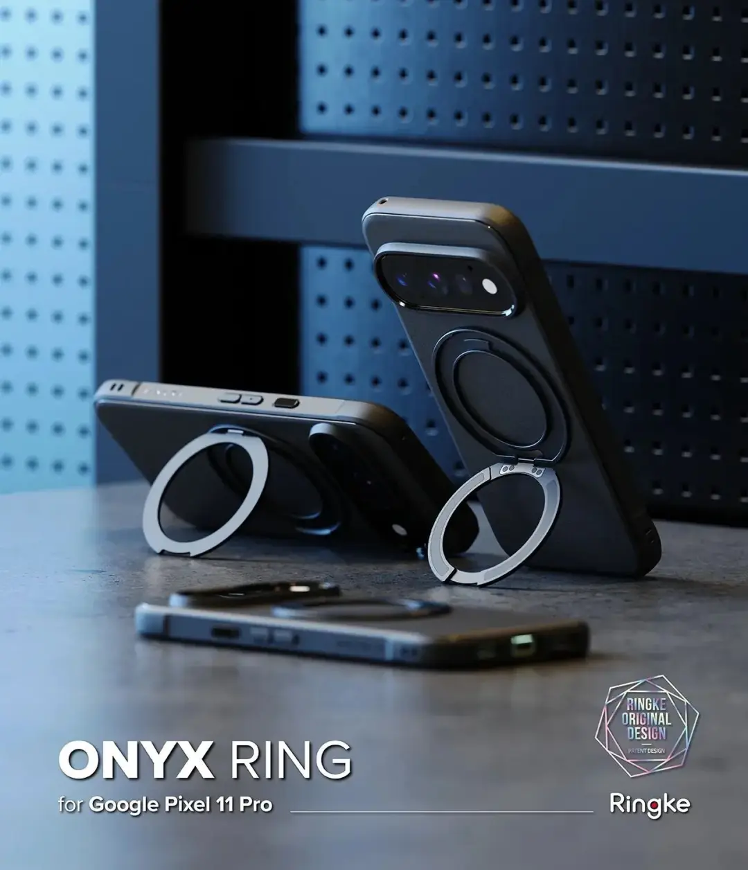 Ringke Onyx Ring Hoesje Google Pixel 11 Pro - Zwart - afbeelding 4 van 6