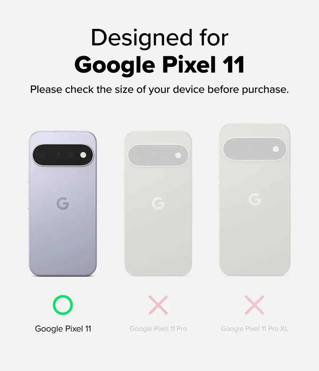 Ringke Fusion Ring Hoesje Google Pixel 11 - MagSafe - Transparant - afbeelding 4 van 6