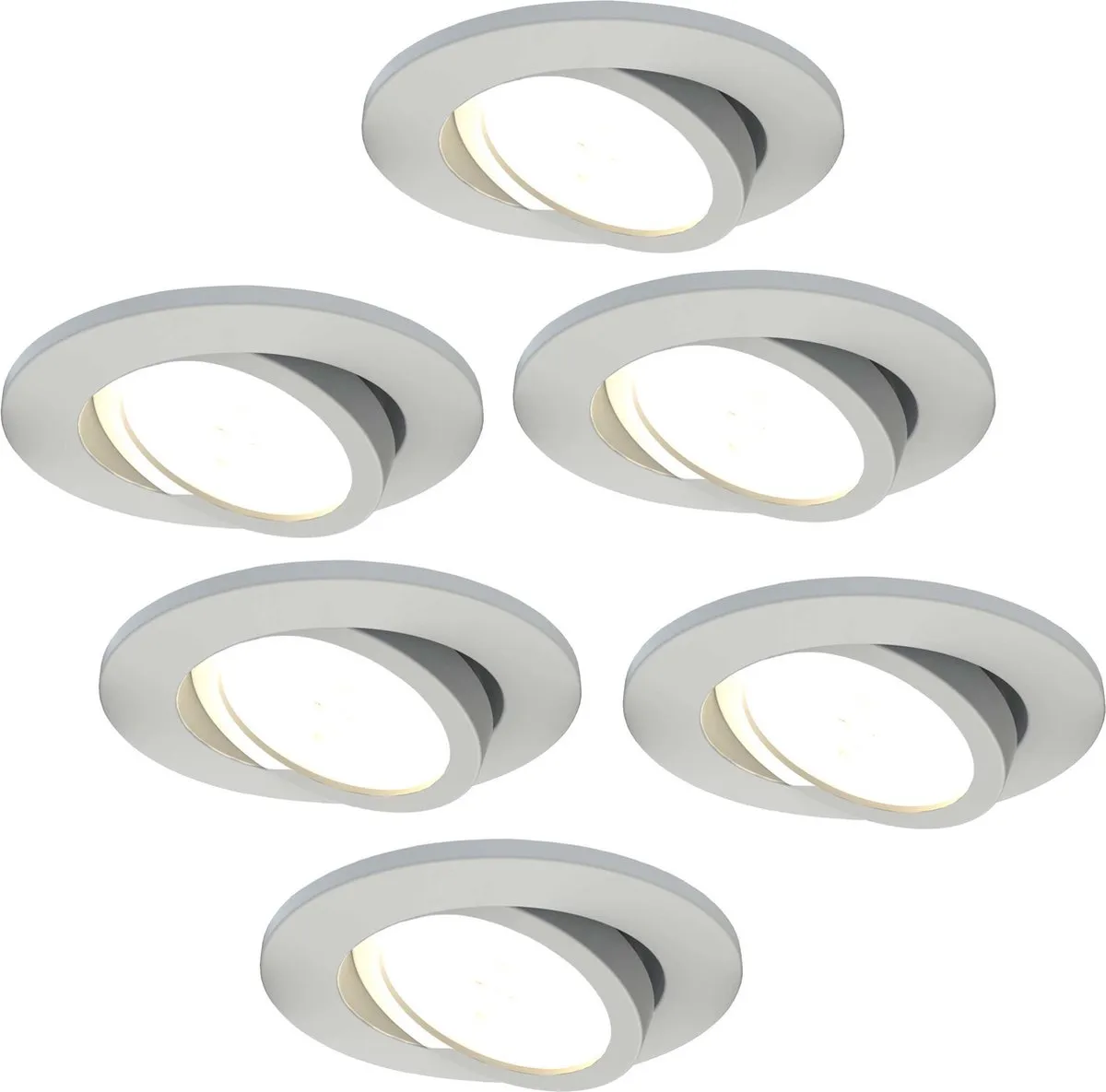 Ledvion 6X LED Inbouwspot 7W IP65