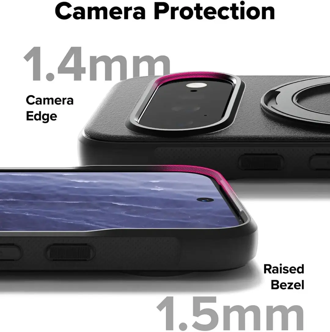 Ringke Onyx Ring Hoesje Google Pixel 11 - MagSafe - Zwart - afbeelding 5 van 6