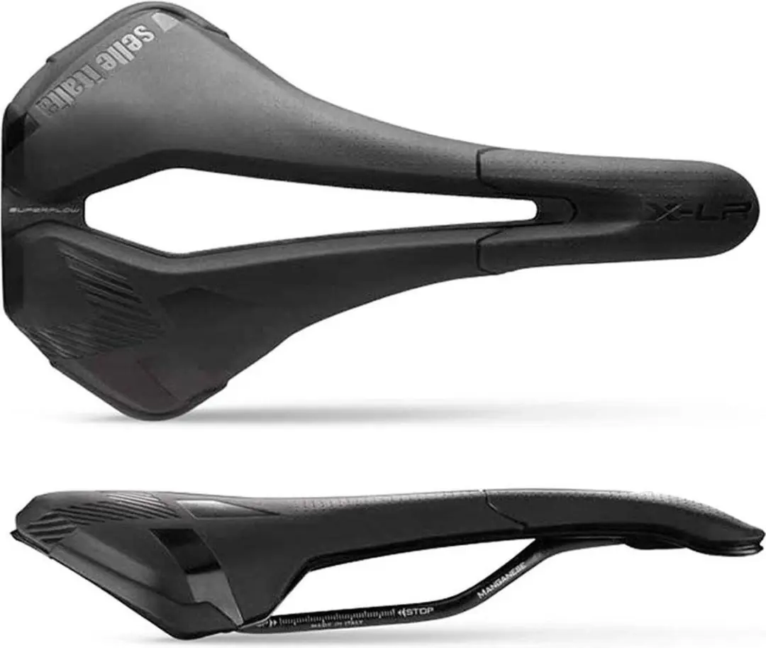 Selle Italia X-LR Air Cross Superflow Zadel 131mm - Zwart - afbeelding 2 van 6