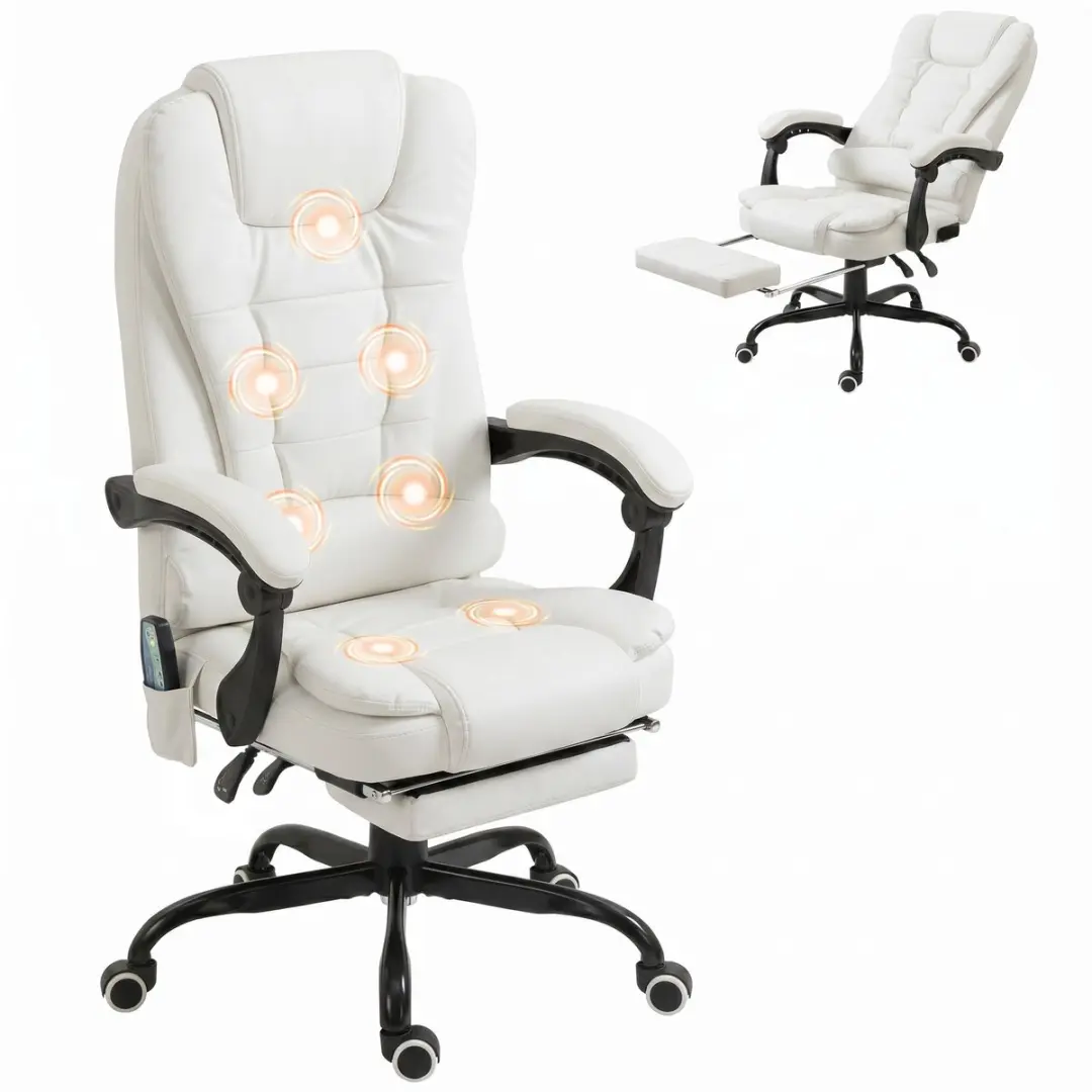 Vinsetto Massage Bureaustoel