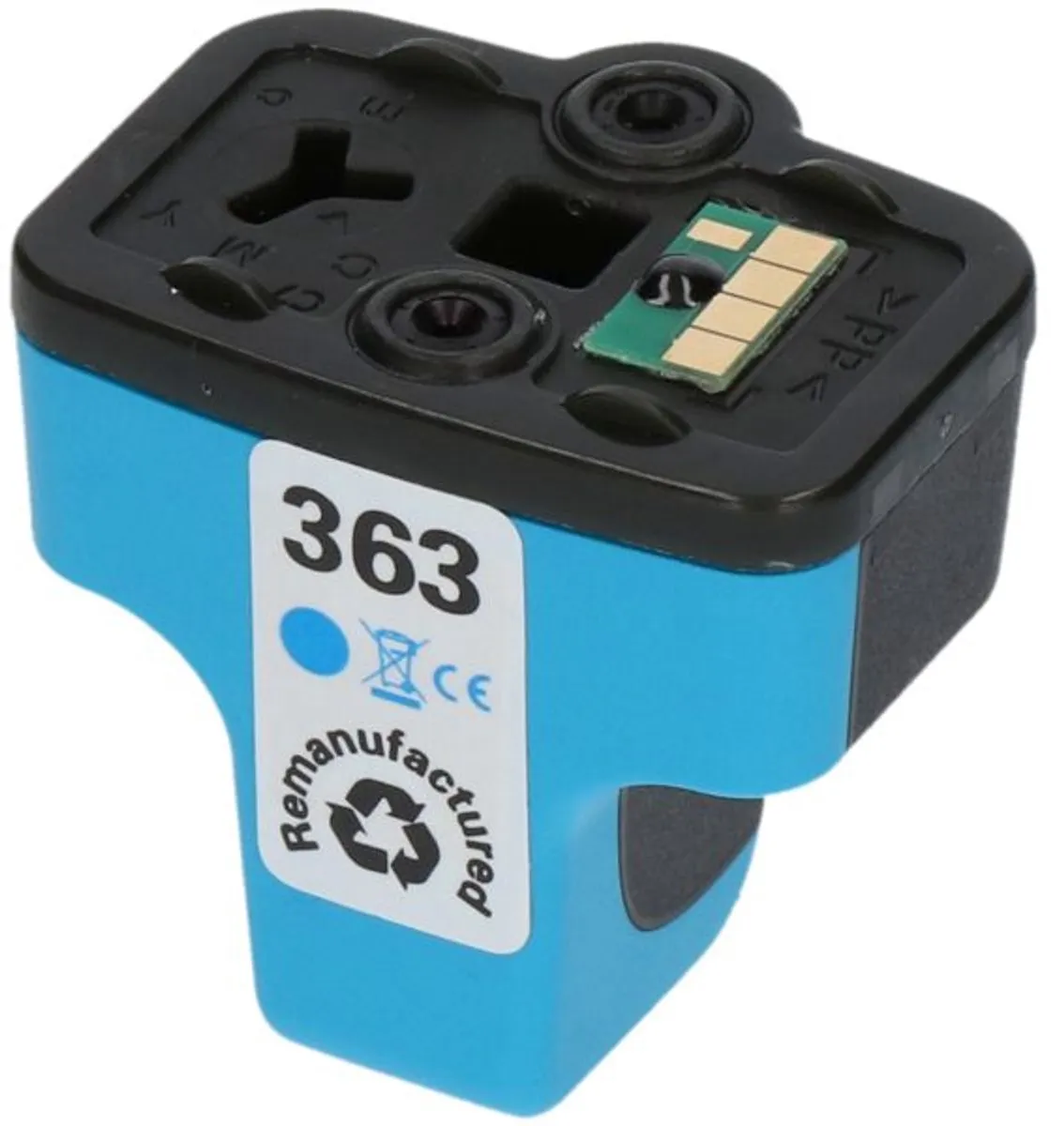 PrintAbout Inktcartridge C8771EE Cyaan - 13ml - o.a. HP Photosmart