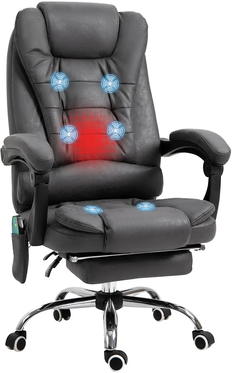 Vinsetto massage bureaustoel