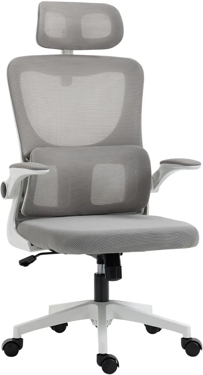 Vinsetto bureaustoel van mesh (100% polyester)