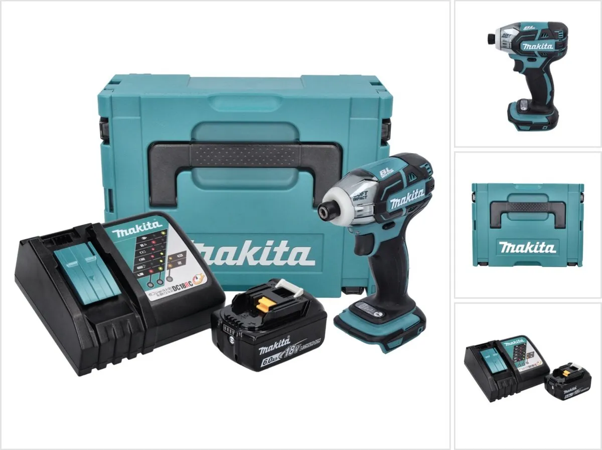 Makita DTS 141 RG1J Accu-impulsschroevendraaier 18V 40Nm