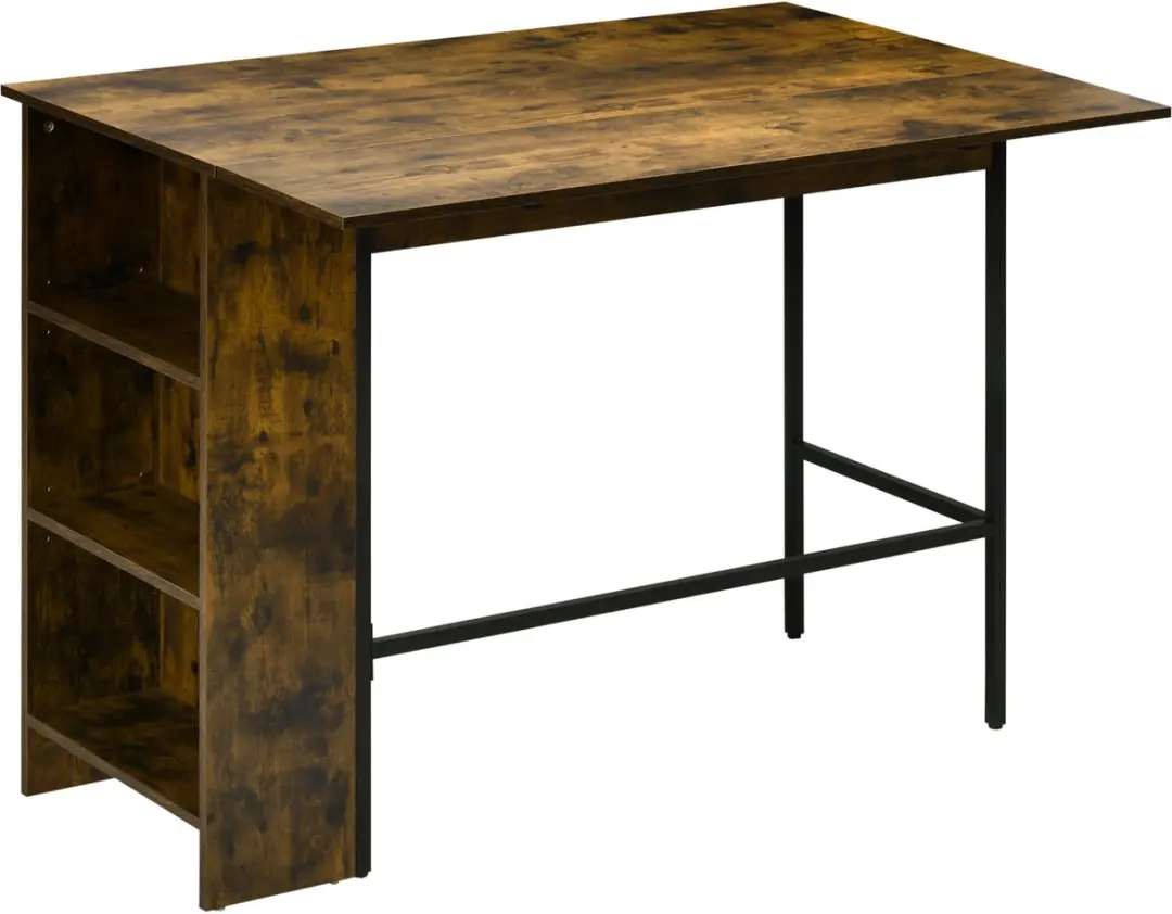 HOMCOM bartafel met plank
