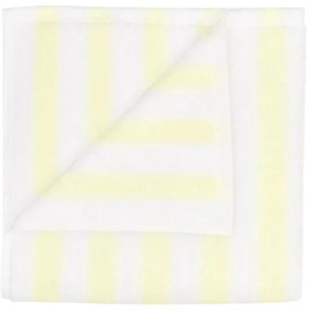Blomus Arto gastendoek set van 2 30x50cm wit / transparant yellow
