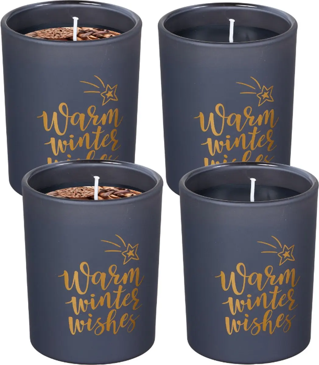Spaas Geurkaars in Glas 'Warm Winter Wishes'