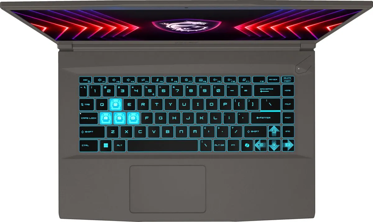MSI Thin 15 B13VE-2051NL Laptop - i7-13620H 16GB 512GB RTX 4050 - Zwart - afbeelding 5 van 6