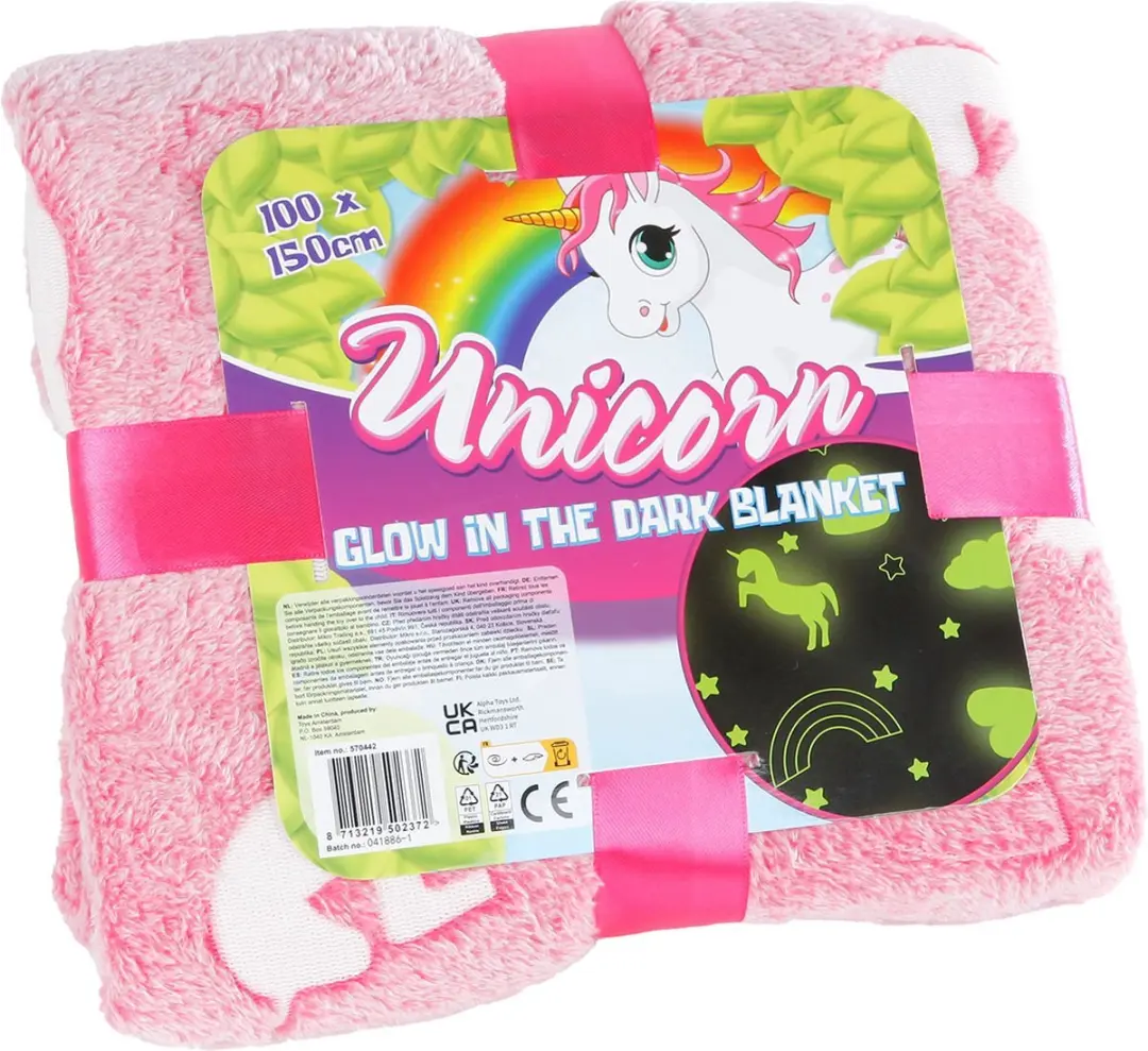 Unicorn Lichtgevende Eenhoorndeken