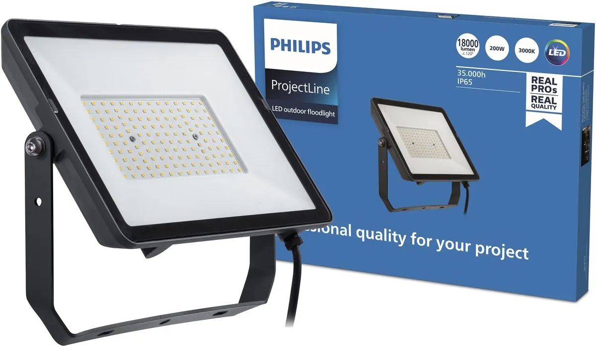 Philips ProjectLine Schijnwerper 200W Warmwit