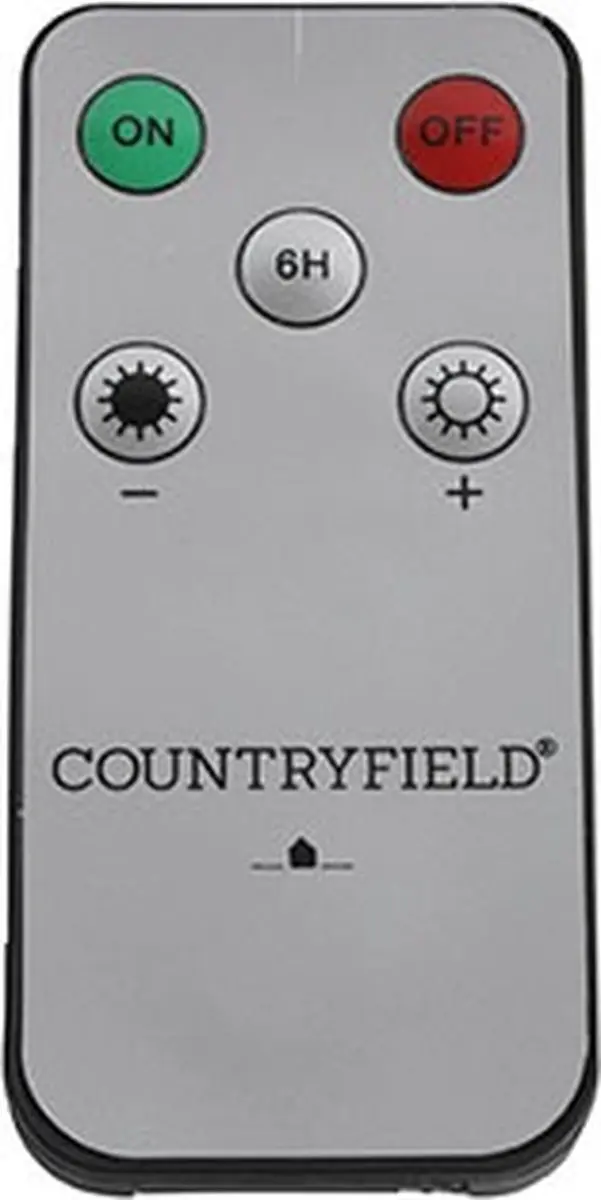 Countryfield LED Dinerkaars Rustiek - Warm Wit - Wit - afbeelding 2 van 3