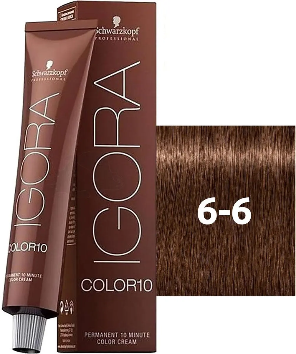 Schwarzkopf Igora Royal Color10 6-6 Haarkleuring - 60ml - afbeelding 2 van 4
