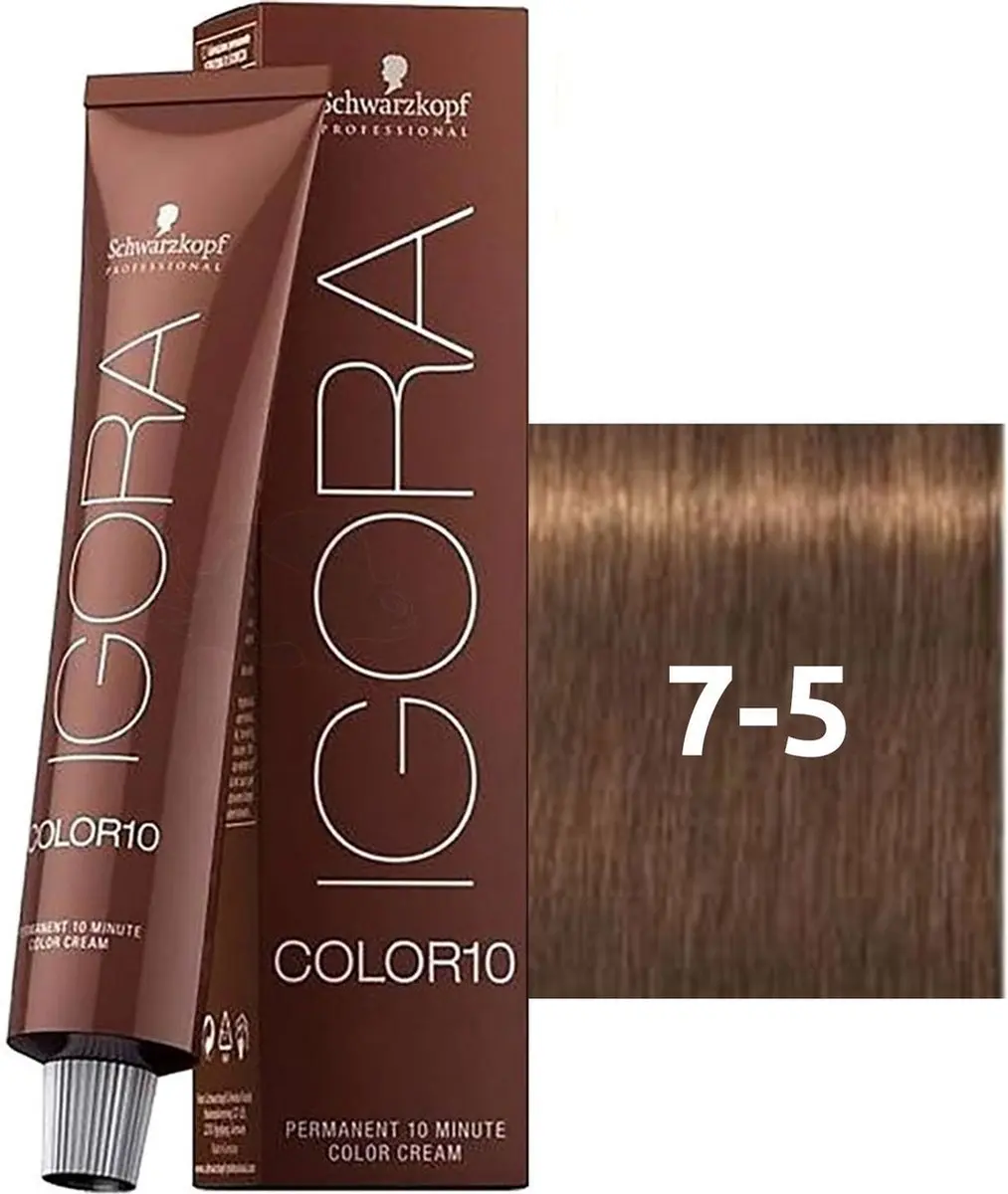 Schwarzkopf Igora Royal Color 10 7-5 - 60ml - afbeelding 2 van 5