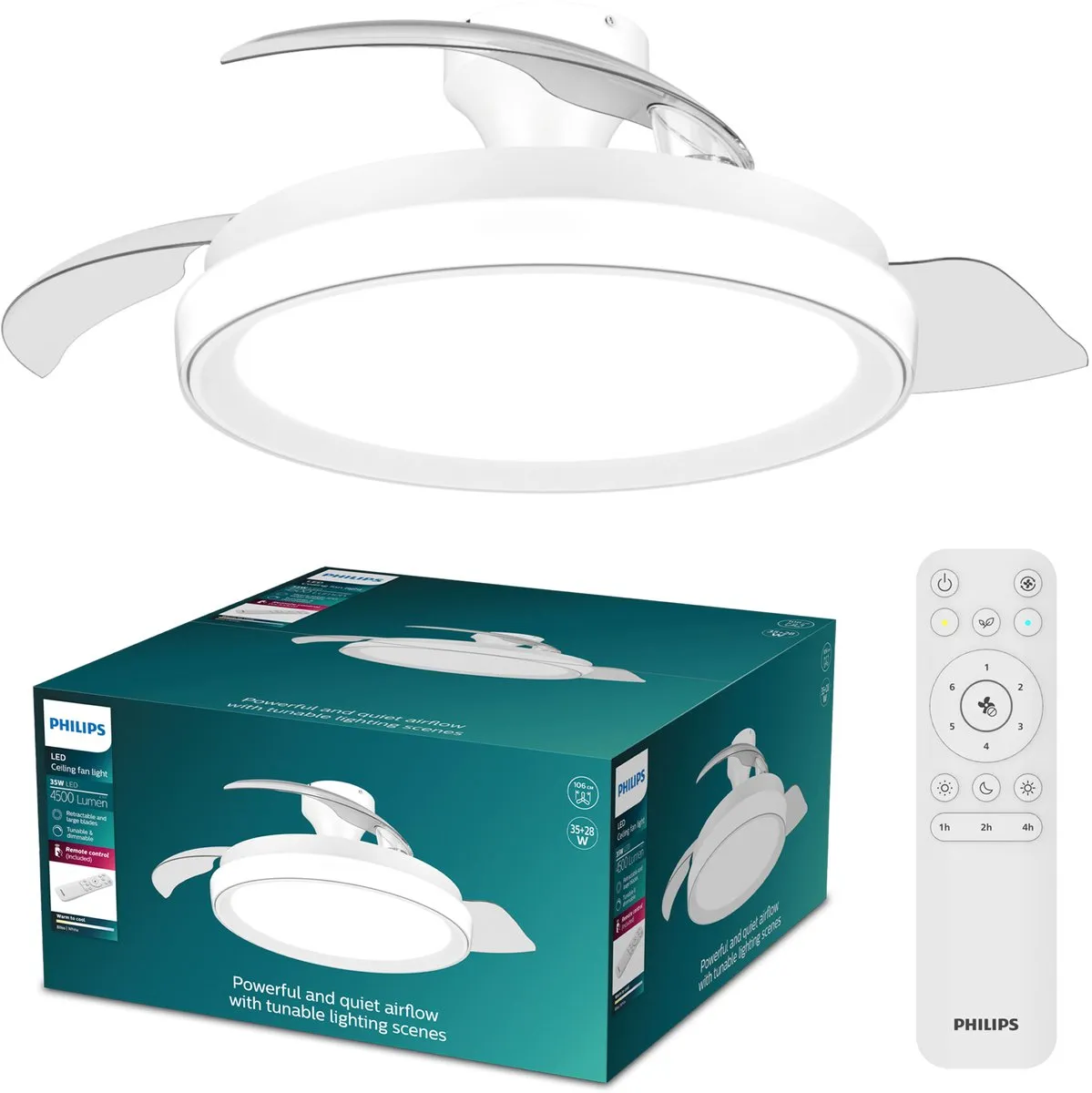 Philips Bliss Plafondventilator 106cm