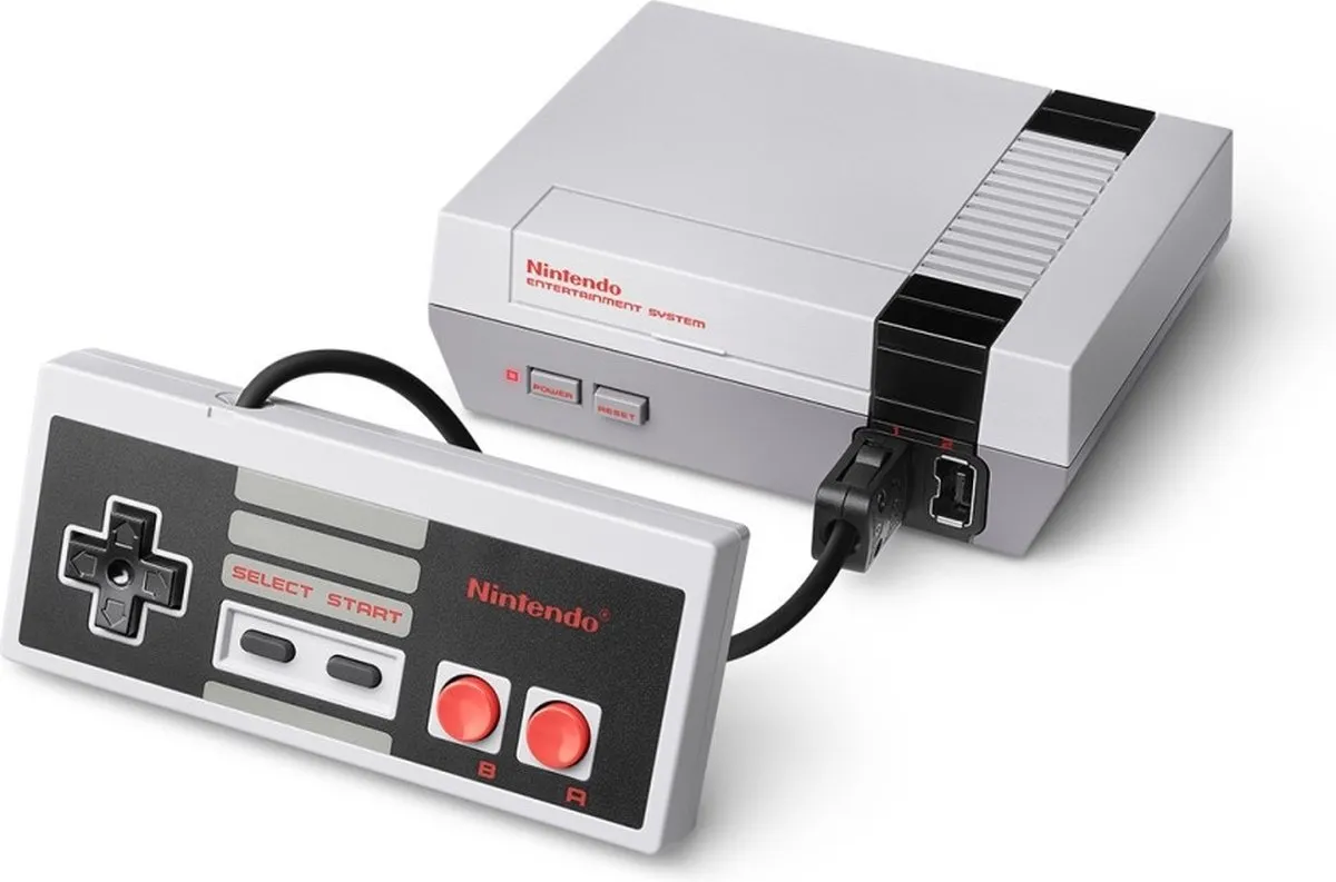 Nintendo Classic Mini NES 2400066 Retro Gameconsole - Grijs