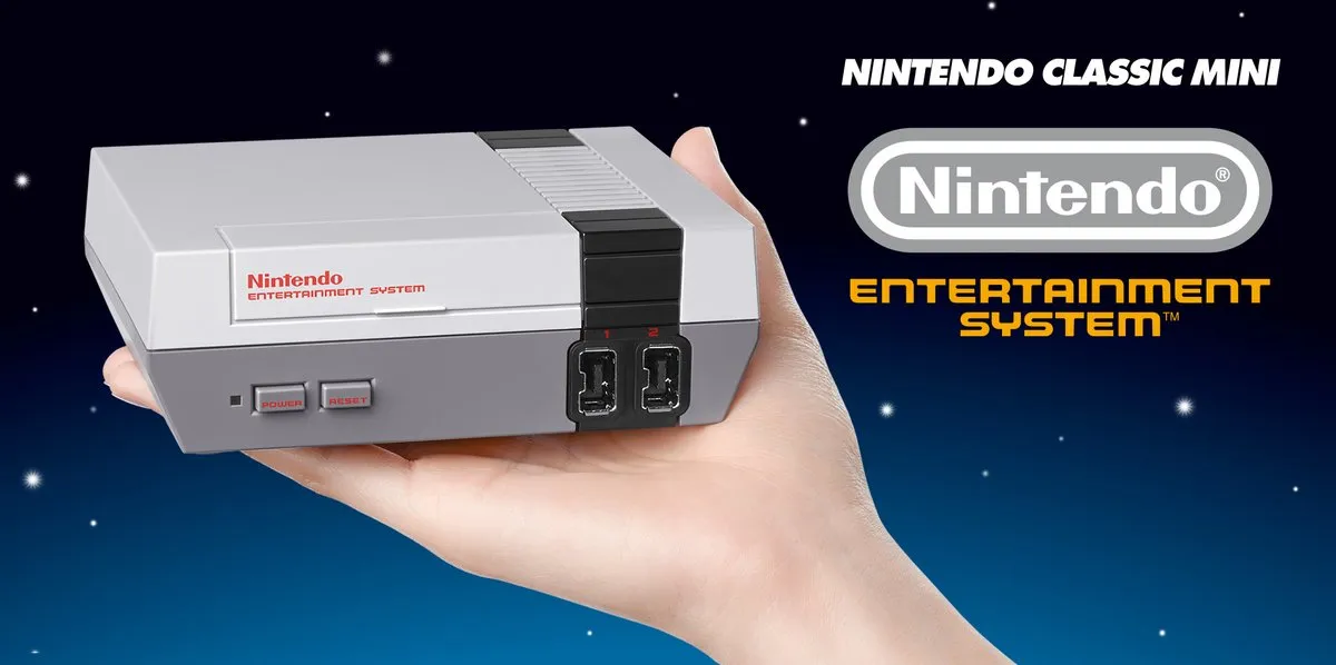 Nintendo Classic Mini NES 2400066 Retro Gameconsole - Grijs