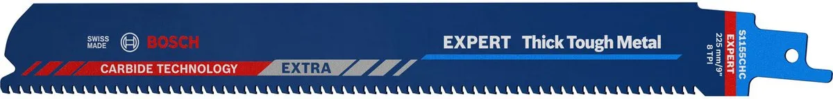 Bosch Professional Expert Dik Hard Metaal Reciprozaagblad 225mm - 3 Stuks