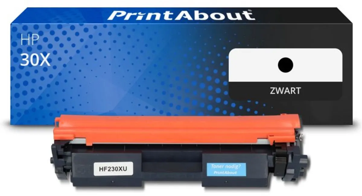 PrintAbout Huismerk HP 30X CF230X Toner Zwart