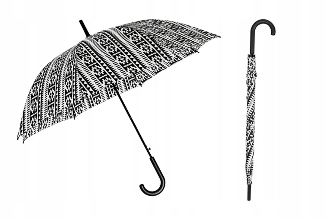 Automatische paraplu dames met Azteken print