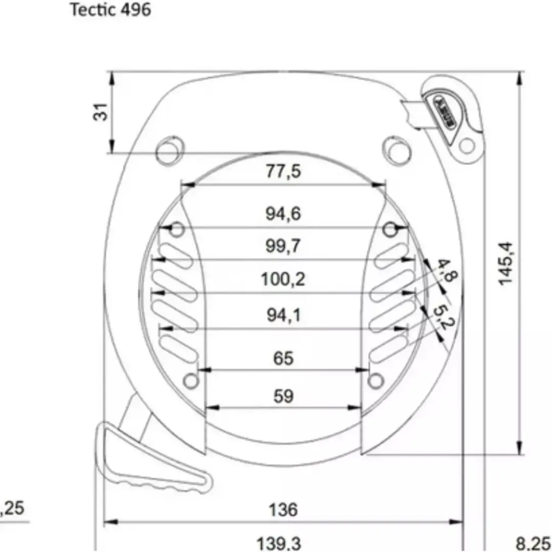 ABUS Tectic 496 R Ringslot - Zwart - afbeelding 3 van 4