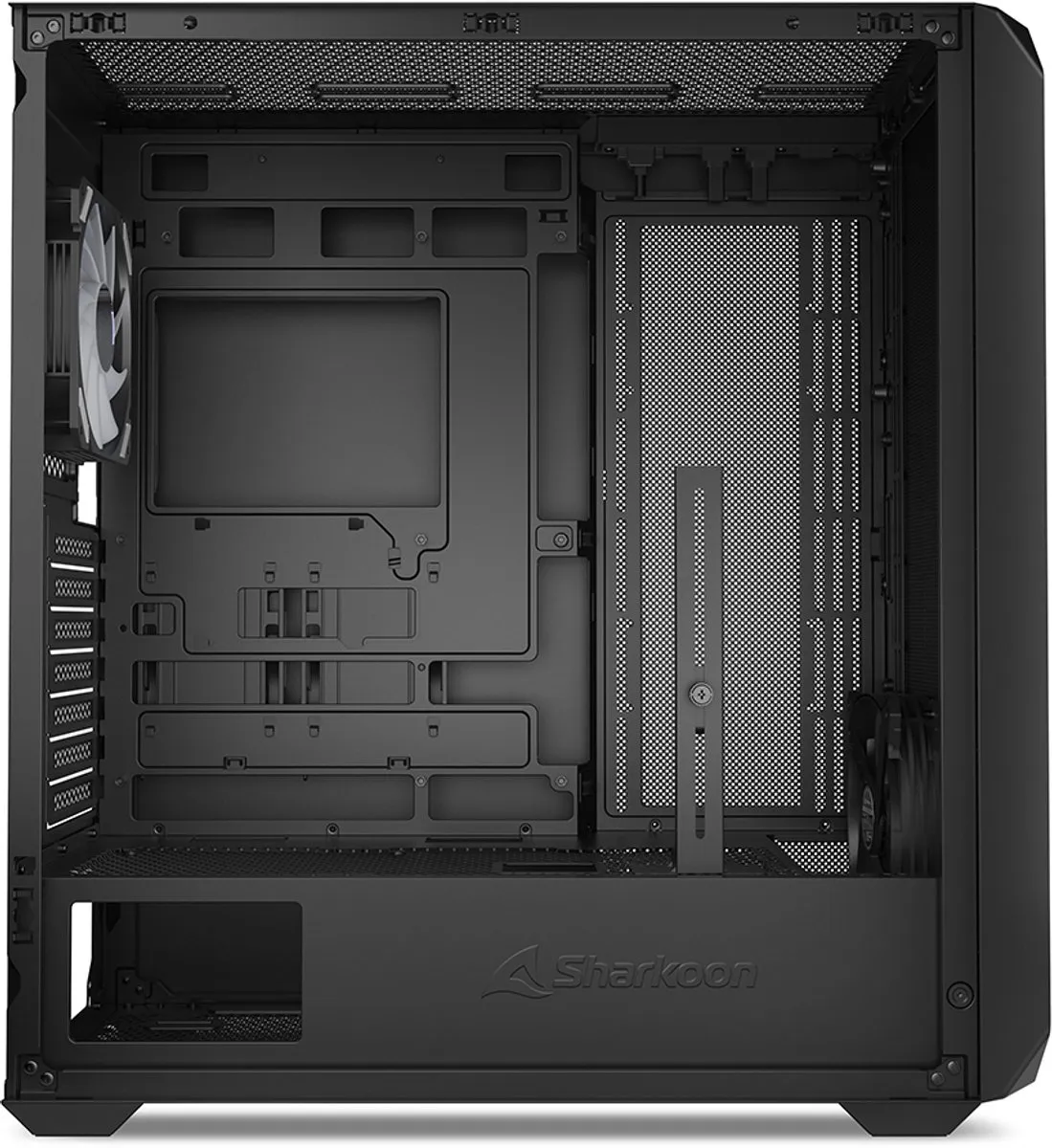 Sharkoon AK2 RGB Midi Tower - Zwart