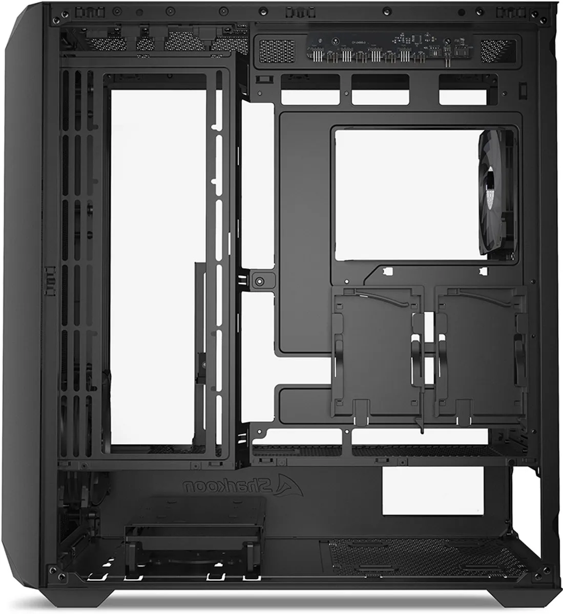 Sharkoon AK2 RGB Midi Tower - Zwart