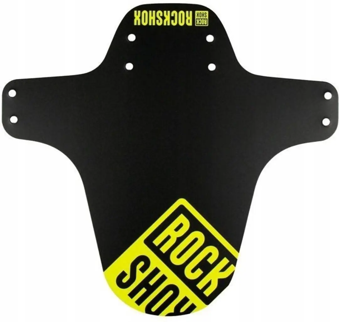 RockShox MTB Voorspatbord Geel Print