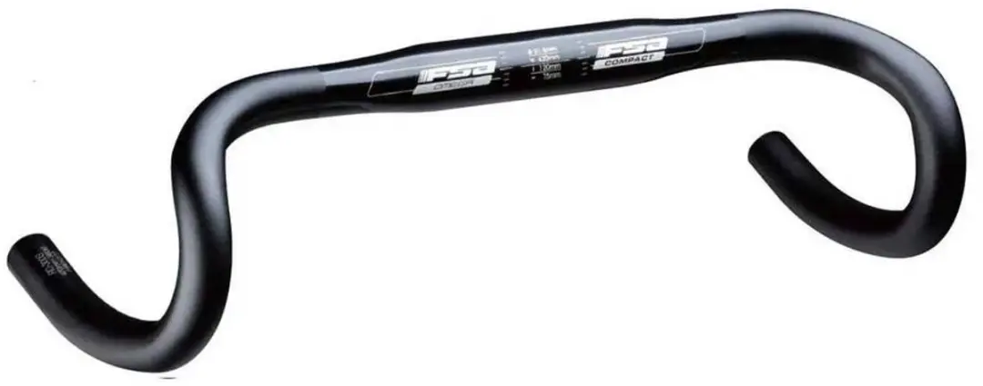 Fsa Omega Compact B5 Stuur Zilver 31.8 mm / 380 mm