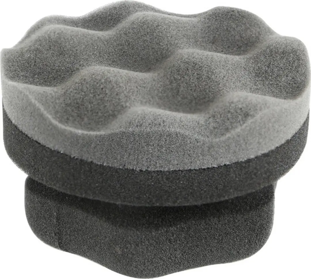 Spons voor wassen en waxen met handvat
