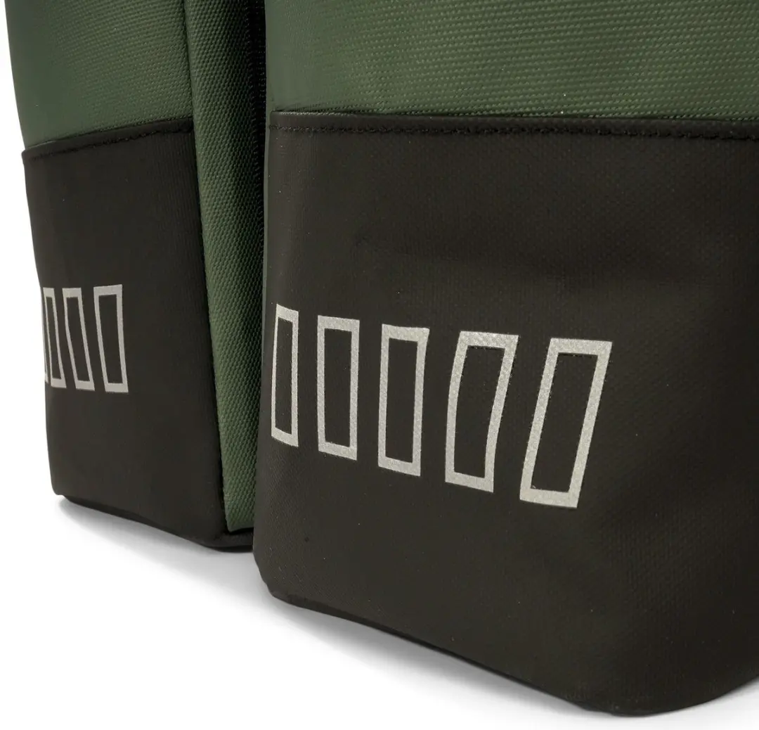 Urban Proof Rolltop Dubbele Fietstas 38L - Groen - afbeelding 4 van 6